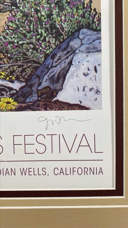 Desert Oasis: Indian Wells Arts Festival Commemorative Print