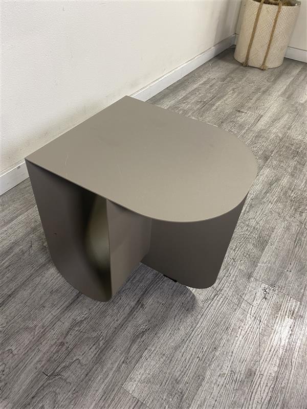 "Modern Curve" Sculptural Side Table