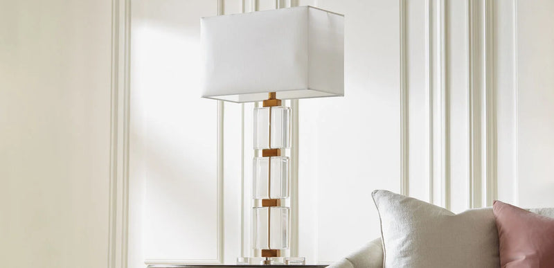 EA Victoria Buffet Lamp Brass
