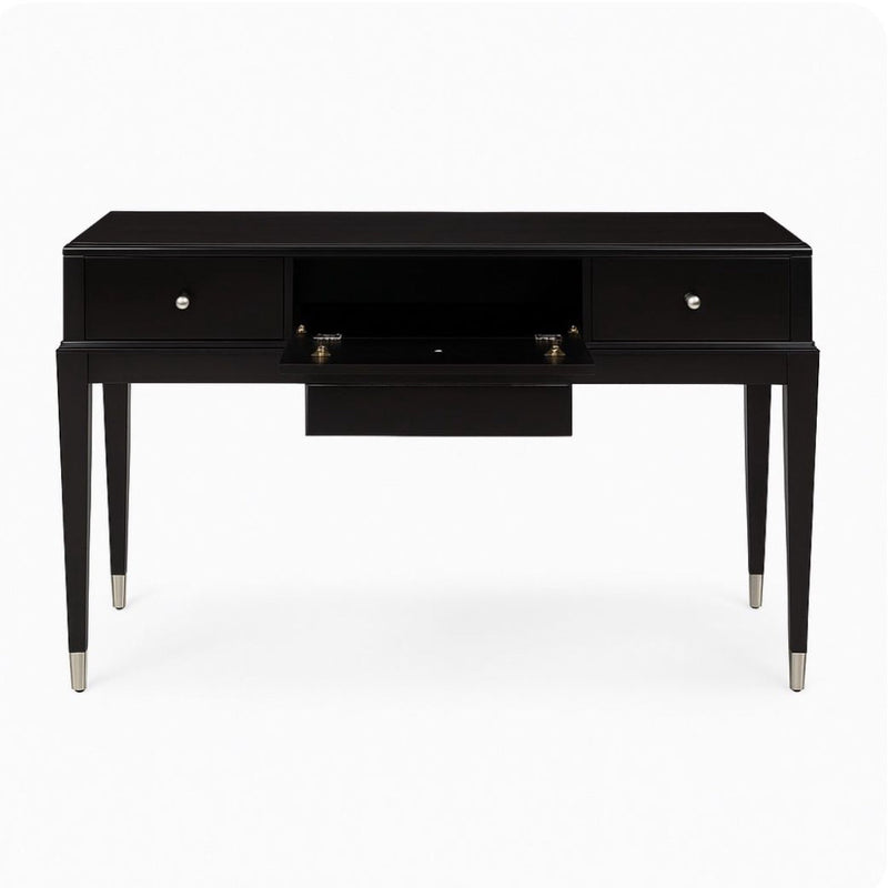 Black Contemporary Console Table