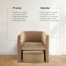 COLAMY NUIA Contemporary Minimalist Accent Chair