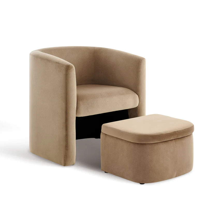 COLAMY NUIA Contemporary Minimalist Accent Chair