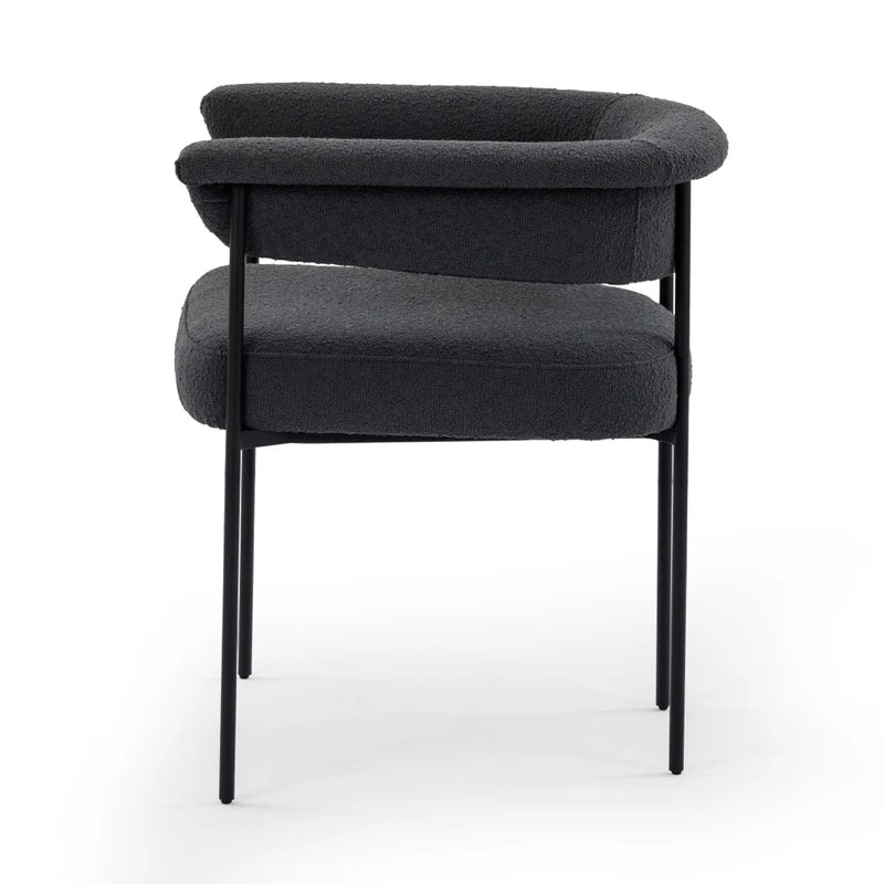 Four Hands Carrie Dining Chair - Boucle Slate