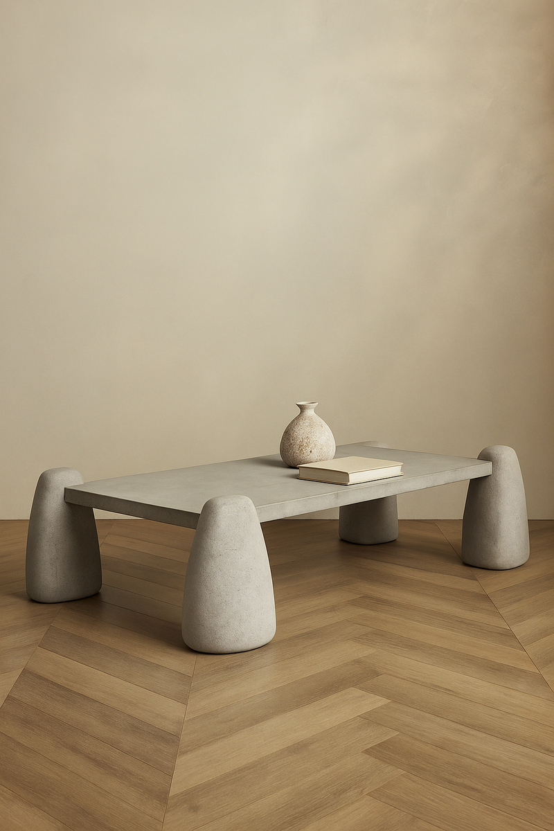 Lulu and Georgia Quarry Coffee Table by Sarah Sherman Samuel