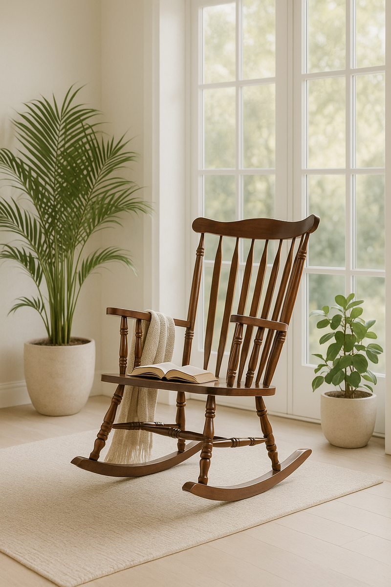 International Concepts Casual Espresso Rocking Chair