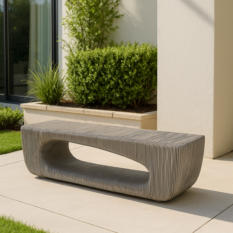 Palecek Samara Outdoor Bench