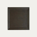 Varaluz Continental Side Table in Dark Brown Oak/Geo Finish