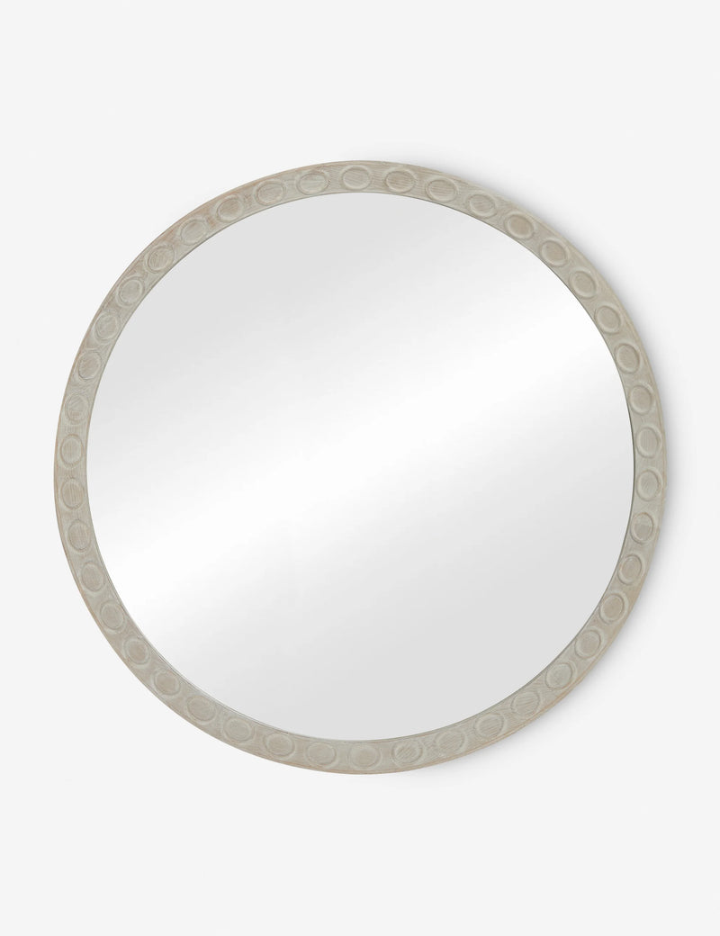 Lulu and Georgia Correa Round Mirror