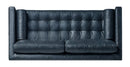 Poly & Bark Napa 82" Leather Pull-Out Convertible Sleeper Sofa