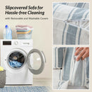 Estevan Farmhouse Slipcovered Chair by Lark Manor