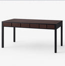 Modern Console Table with 4 Leather Drawers