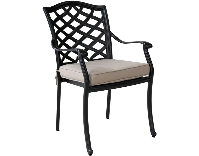 Halston Patio Arm Chair With Cushion Set of 2