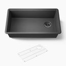 KOHLER Billings Undermount 32.5-in x 18.31-in Composite Single bowl Kitchen Sink