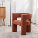 Kinwell 28" Wide Boucle Upholstered Square Armchair