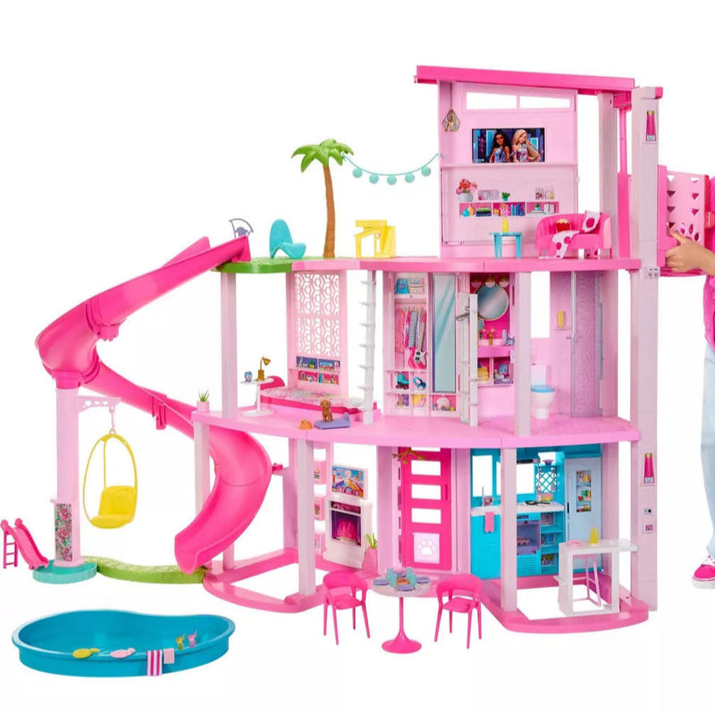 Barbie Dreamhouse Pool Party Doll House with 75+ Pieces