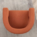 Kinwell 28" Wide Boucle Upholstered Square Armchair