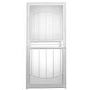 Arbor White Recessed Mount All Season Security Door
