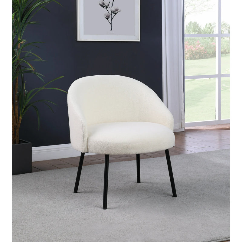 HomePop Modern Sherpa Lounge Chair