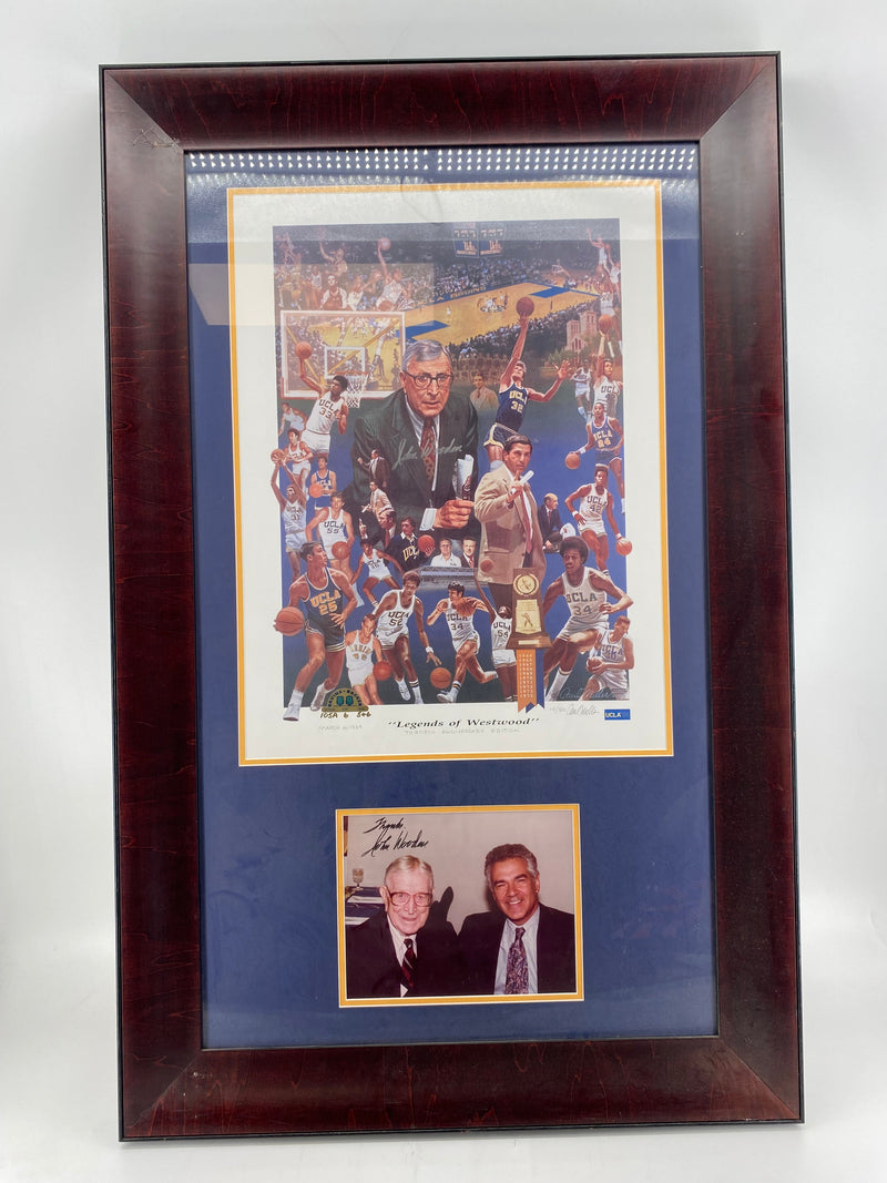 "Legends of Westwood" signed by John Wooden