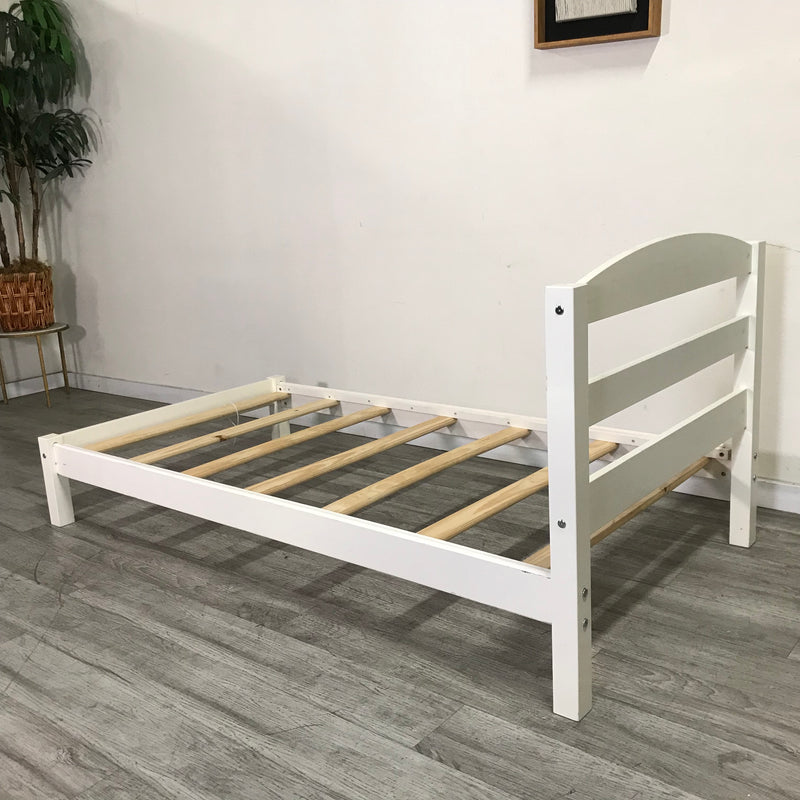 White Twin Bed Frame