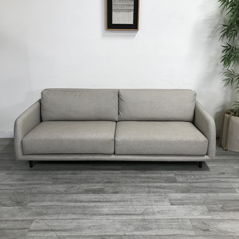Chic Contemporary Charcoal Sofa
