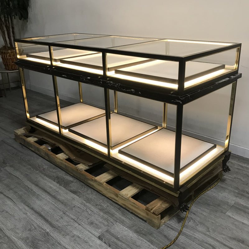 Jewelry Display Table with LED Lighting