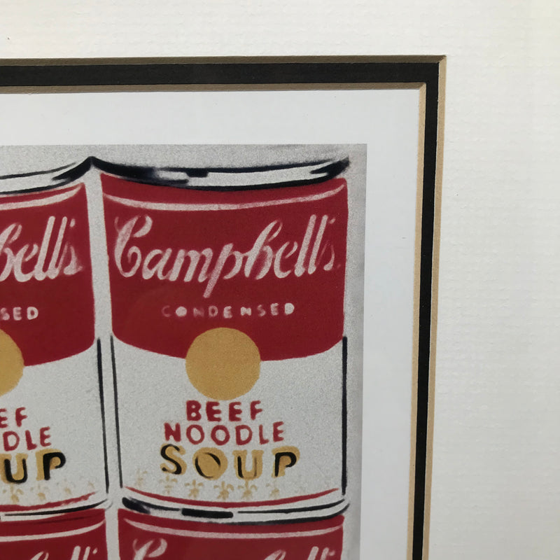 "100 Cans" Framed Art Print by Andy Warhol
