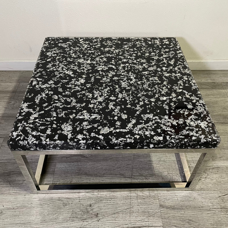 Phillips Collection Captured Silver Flake Coffee Table