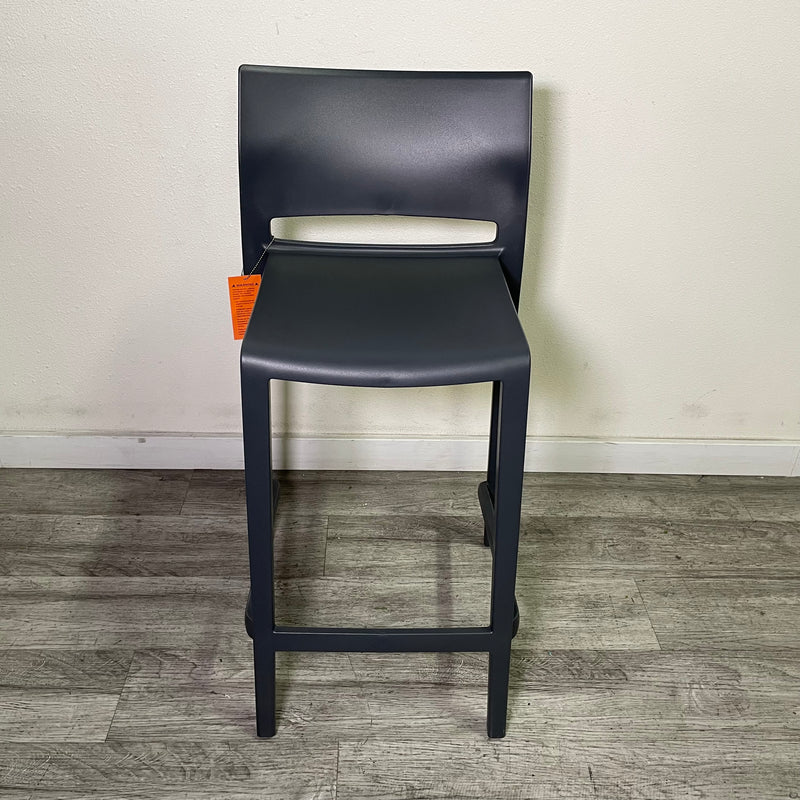 Gaber Bakhita High Stool with footrest by Eurolinea