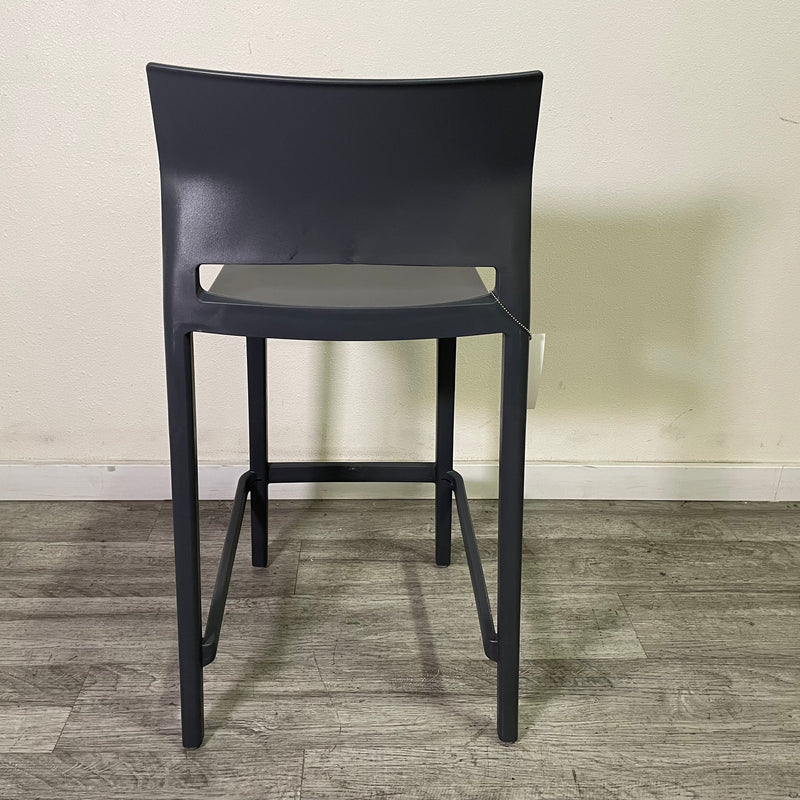 Gaber Bakhita High Stool with footrest by Eurolinea