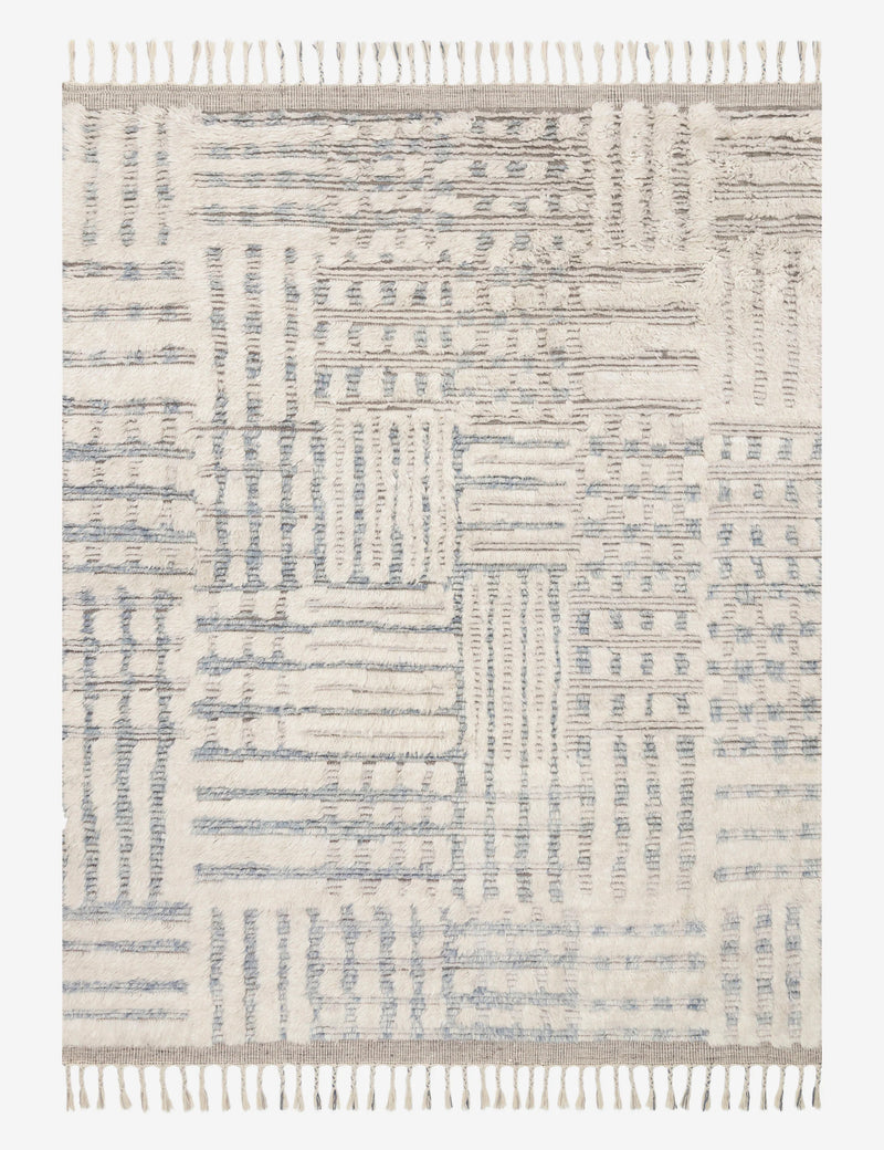 Lulu and Georgia 2'x3' Willow Hand-Knotted Wool Rug