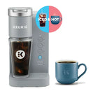 Keurig K-Iced Essentials Coffee Maker - Iced and Hot Single-Serve K-Cup Pod - Gray