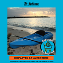 Lifetime Blue Calypso Kayak w/ Backrest and Paddle