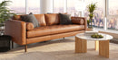 Poly & Bark Napa Leather Sofa 88.5”