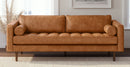 Poly & Bark Napa Leather Sofa 88.5”