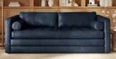 Poly & Bark Napa 82" Leather Pull-Out Convertible Sleeper Sofa