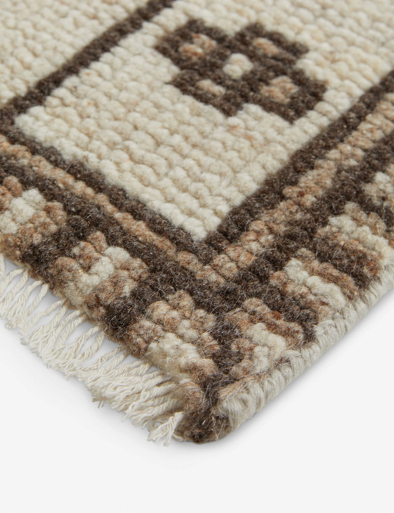 Lulu and Georgia Leyli 3' x 5' Hand-Knotted Wool Rug