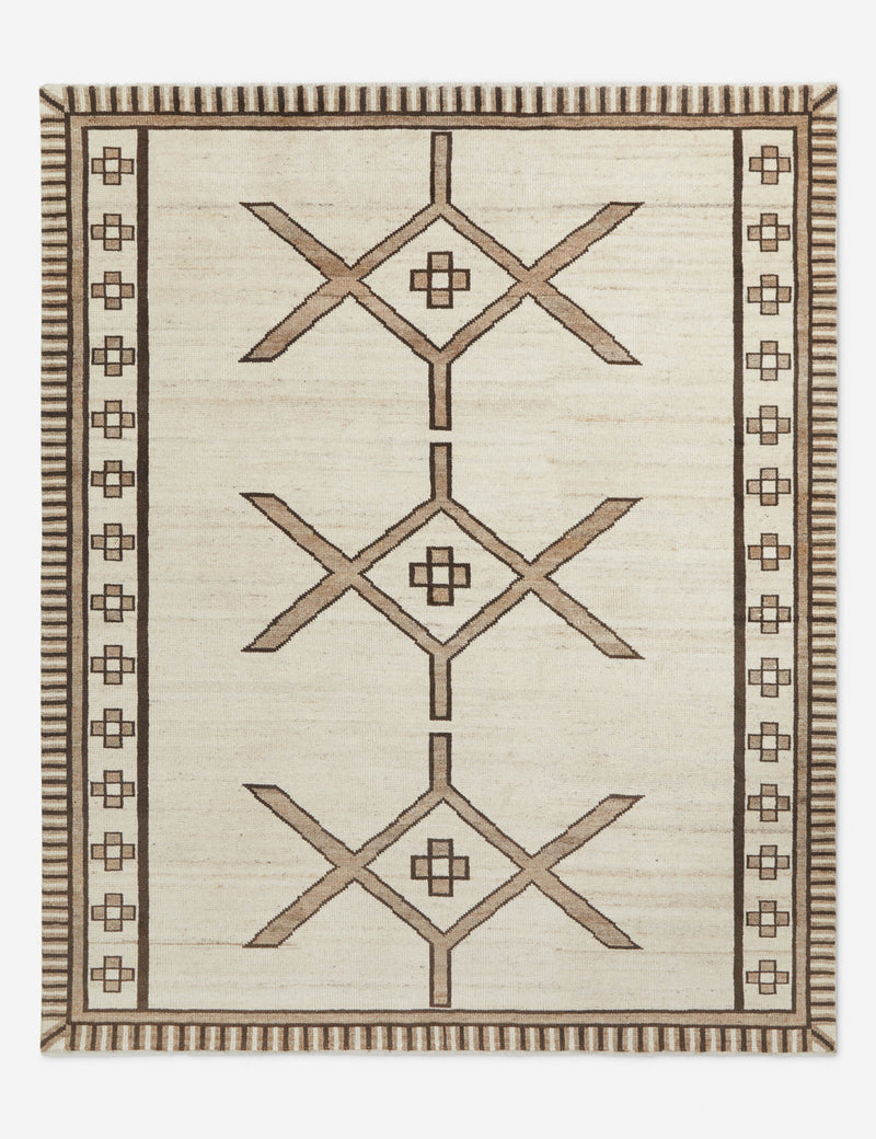 Lulu and Georgia 10'x14' Leyli Hand-Knotted Wool Rug