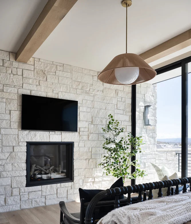Lisbon 29" Pendant by Troy Lighting -Patina Brass