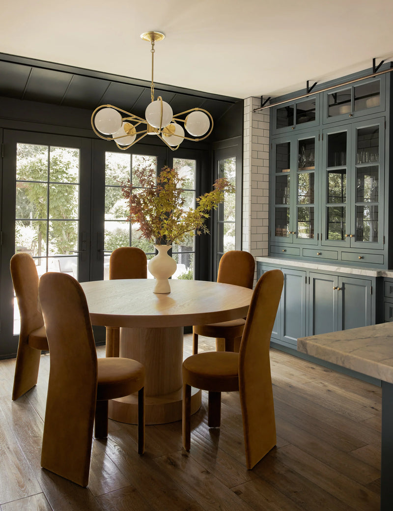 Karine Round Dining Table By Lulu And Georgia