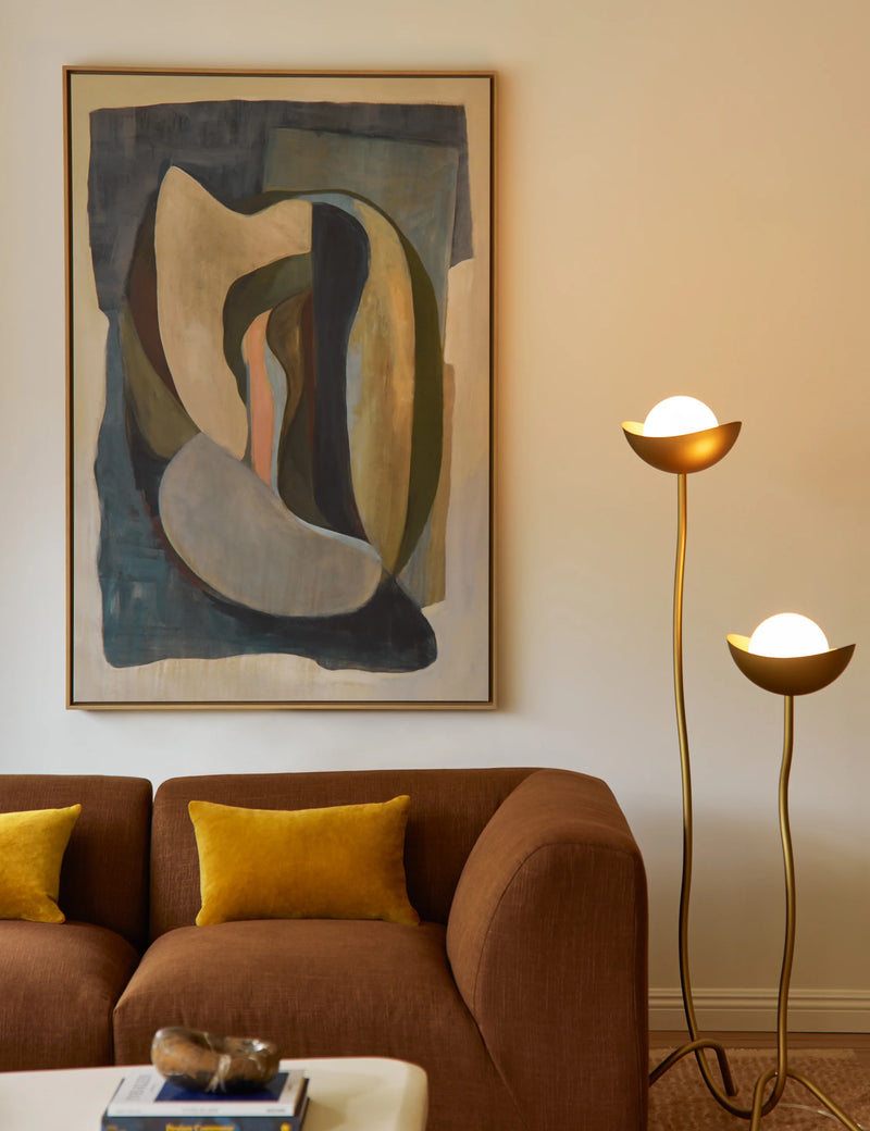 Lulu and Georgia Harmony in Flux Wall Art by Maelani Blue