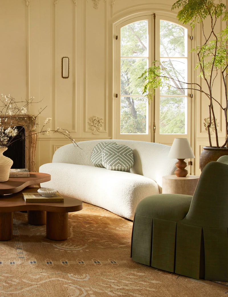 Lulu and George Indrik Linen Box Pillow