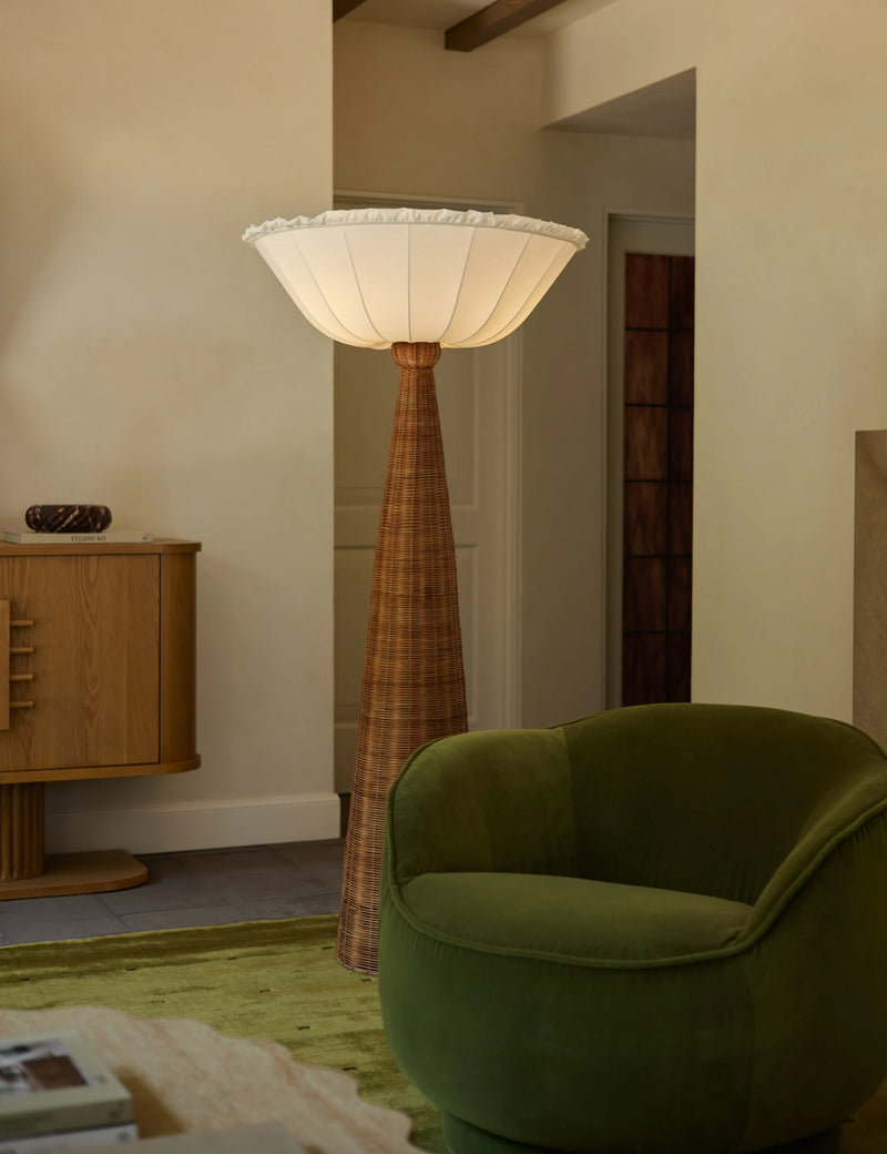 Lulu and Georgia Fern Swivel Chair by Sarah Sherman Samuel
