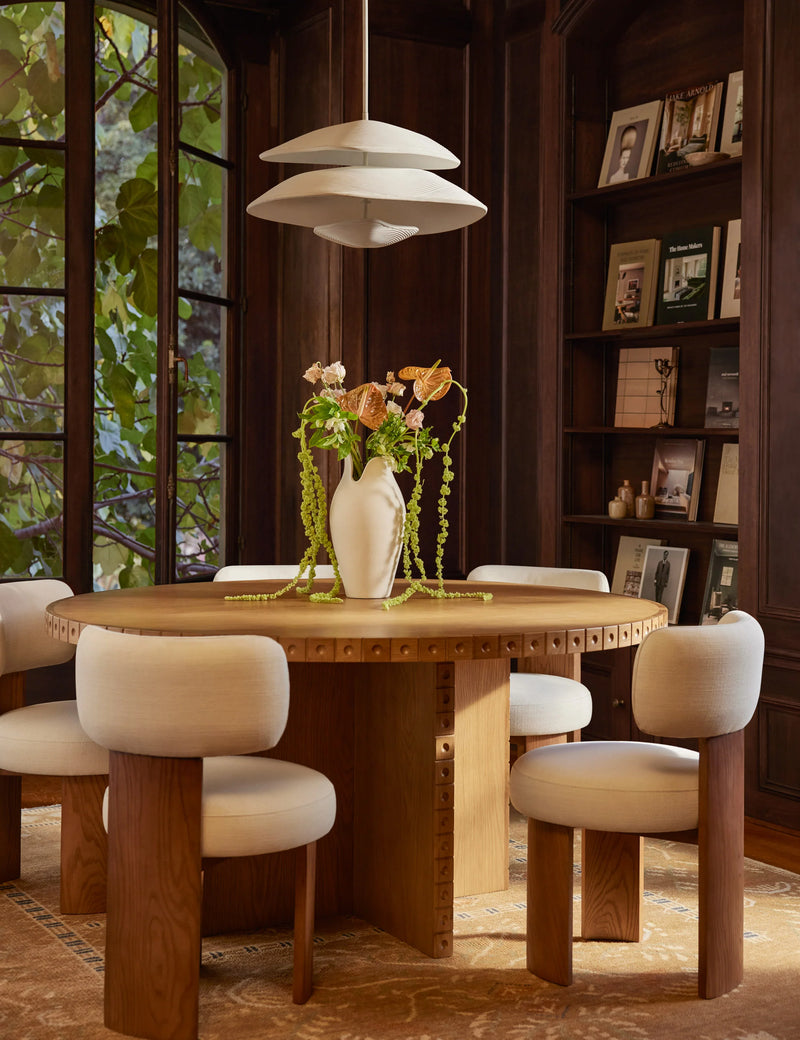 Edda Round Dining Table by Lulu and Georgia