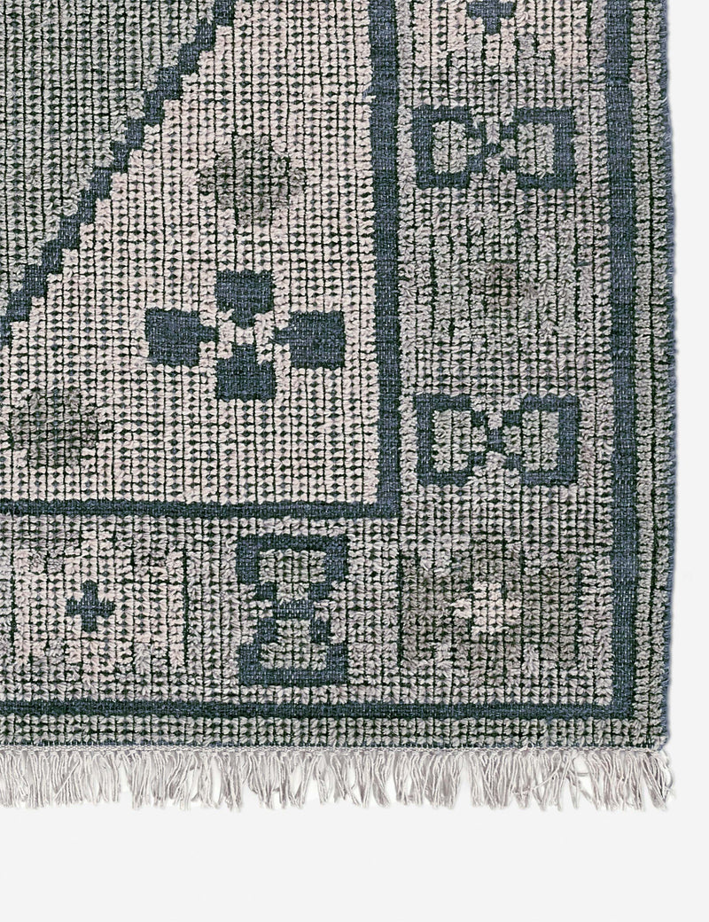 Lulu and Georgia 2' x 3' Cielo Handwoven Wool Rug