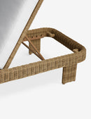Lulu and Georgia Hadler Outdoor Lounger, Natural
