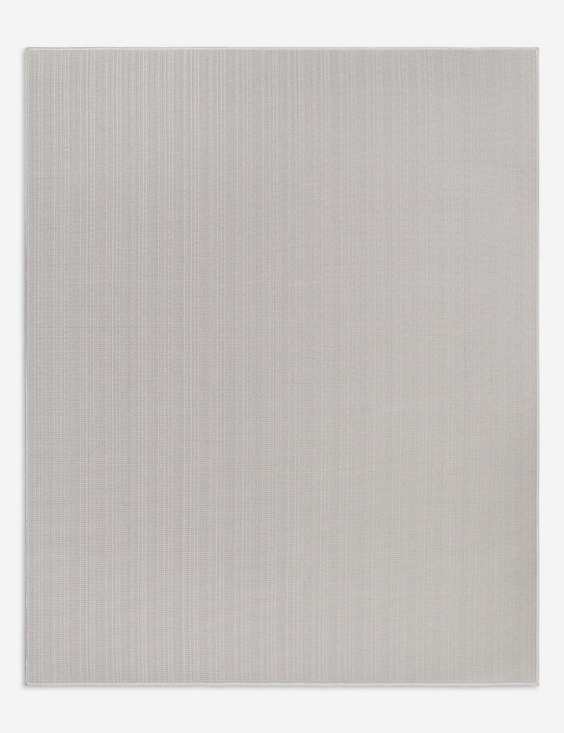 Lulu and Georgia 8'x10' Nica Indoor/Outdoor Rug, Oyster