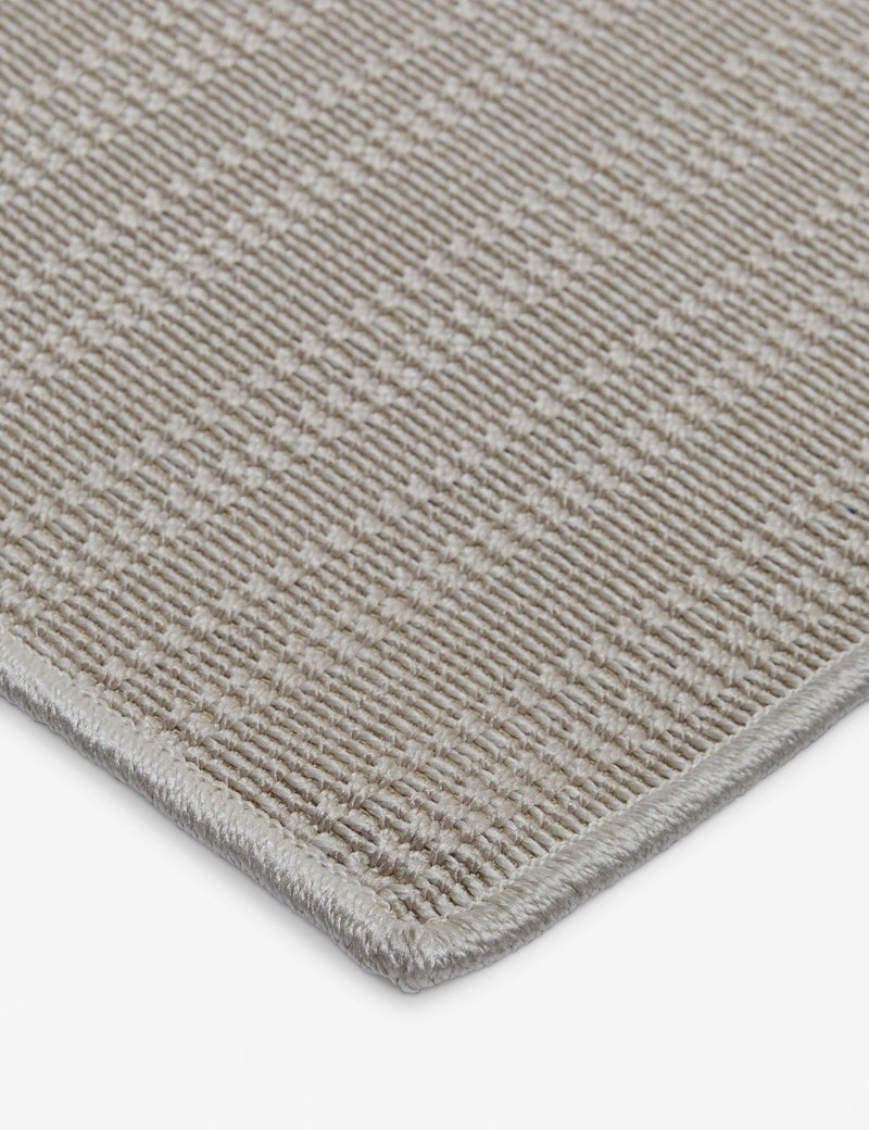 Lulu and Georgia 8'x10' Nica Indoor/Outdoor Rug, Oyster