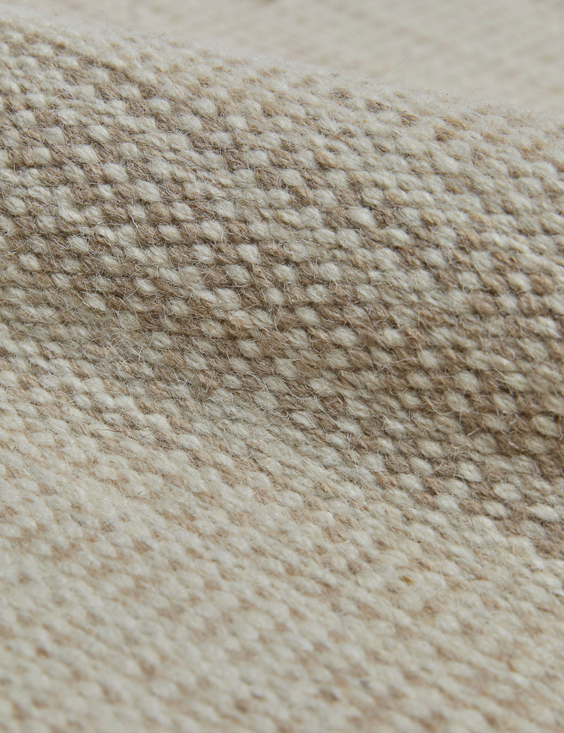 Lulu and Georgia 8'x10' Cheyenne Flatweave Wool Rug, Parchment