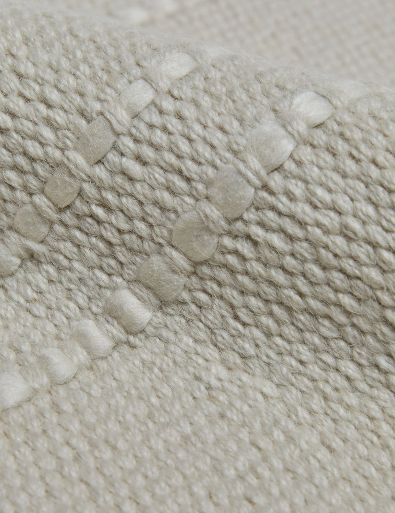 Lulu and Georgia 8'x10' Vellani Flatweave Rug, Ivory